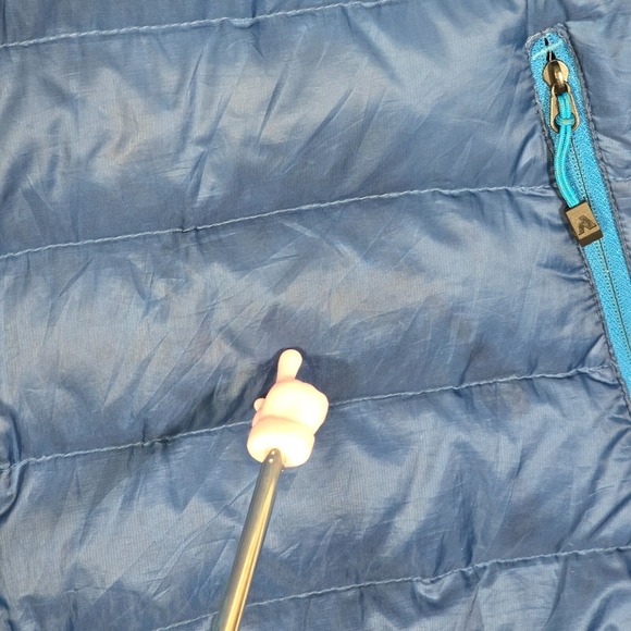 Eddie Bauer Vest Mens XL Tall Blue First Ascent Down Puffer Hiking Outdoors READ - Picture 5 of 15